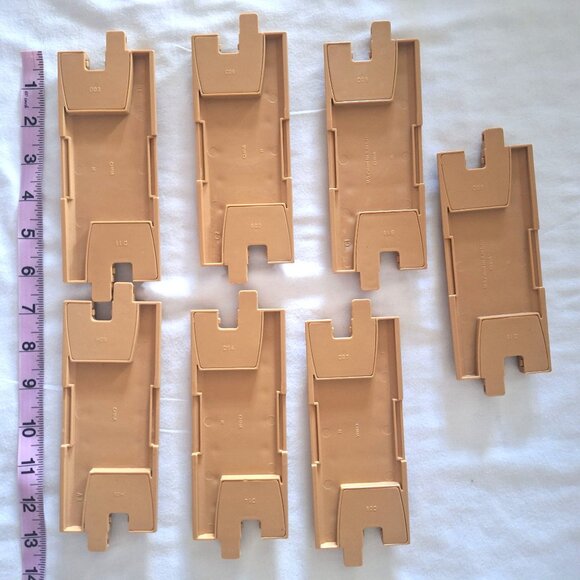 Geotrax Train Track Set Switches & Yellow Guardrails 18 Lot Railroad - Picture 6 of 8